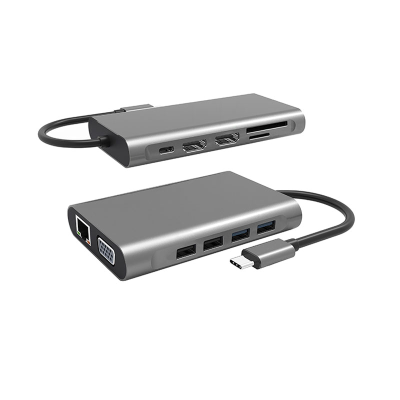 USB C HUB-11 in 1