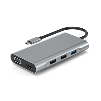 8-IN-1 USB C HUB(M1 Series)-MST