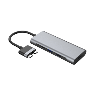 8-IN-2 Dual USB C HUB MST