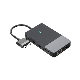 11-IN-2 Dual USB C HUB