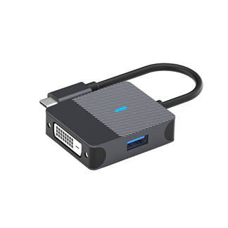 USB C HUB-DVI