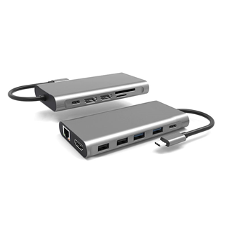 USB C HUB-12 in 1