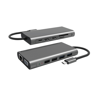 USB C HUB-12 in 1