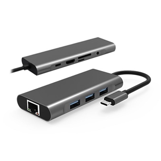 USB C HUB-9 in 1