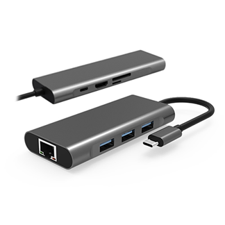 USB C HUB-8 in 1