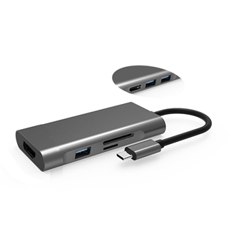 USB C HUB-7 in 1