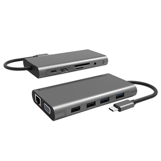 USB C HUB-11 in 1