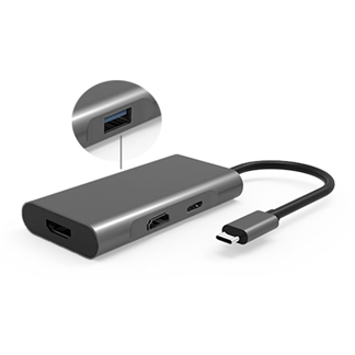 USB C HUB-4 in 1