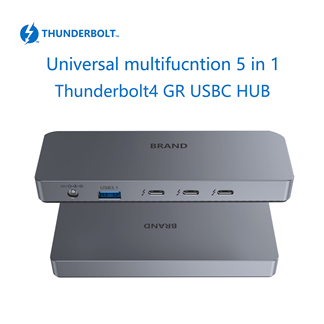 UCN3668 Thunderbolt4 GR USBC HUB